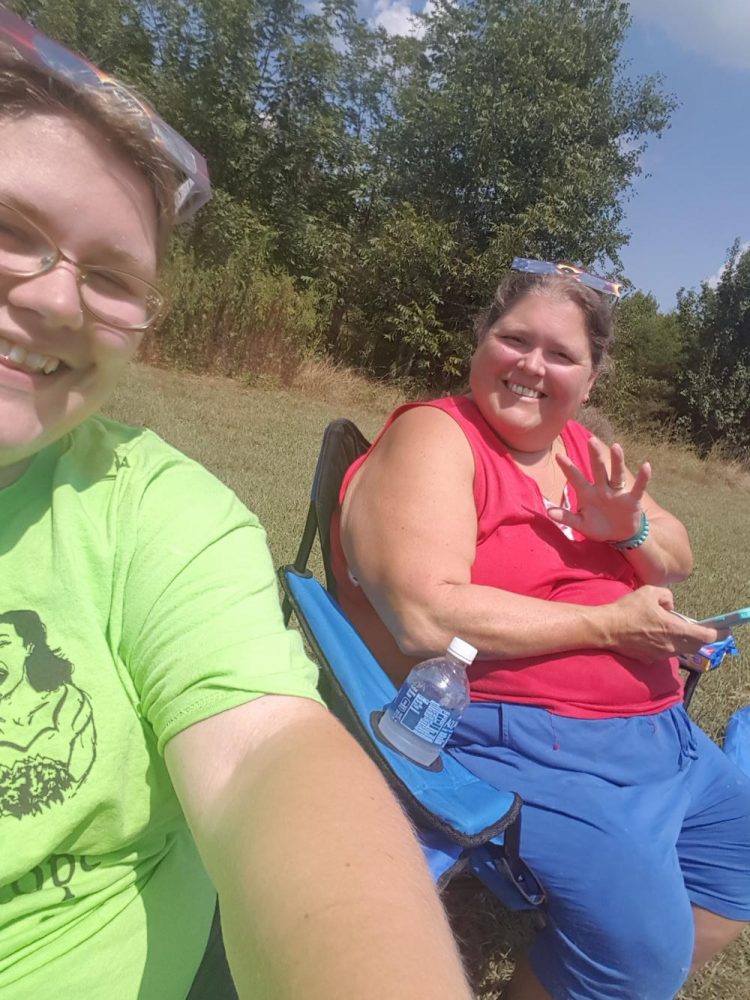 Senior Kaitlyn McCort and her mom, Angela McCort, had "a lot of fun watching together," according to Kaitlyn.