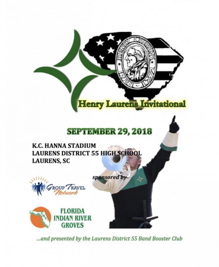 Raider Band is Hosting the Henry Laurens Invitational