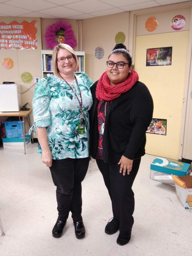 Mrs. Thurston and Ms. Reynoso